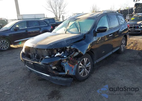 2017 Nissan Pathfinder Sv from USA, damaged, VIN 5N1DR2MM7HC904174